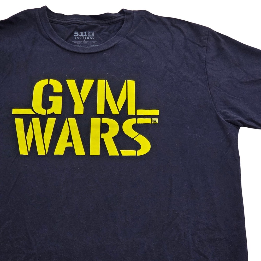 5.11 Tactical Graphic T-Shirt Gym Wars Black Mens‎ Large
